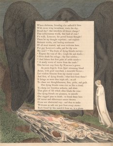 Pensieri notturni di Young, Pagina 54, La valle della morte! Quella valle cimmeriana silenziosa da William Blake
